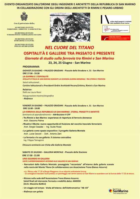 Evento “Nel cuore del Titano” 