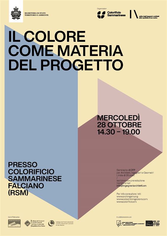 Il colore come materia del progetto